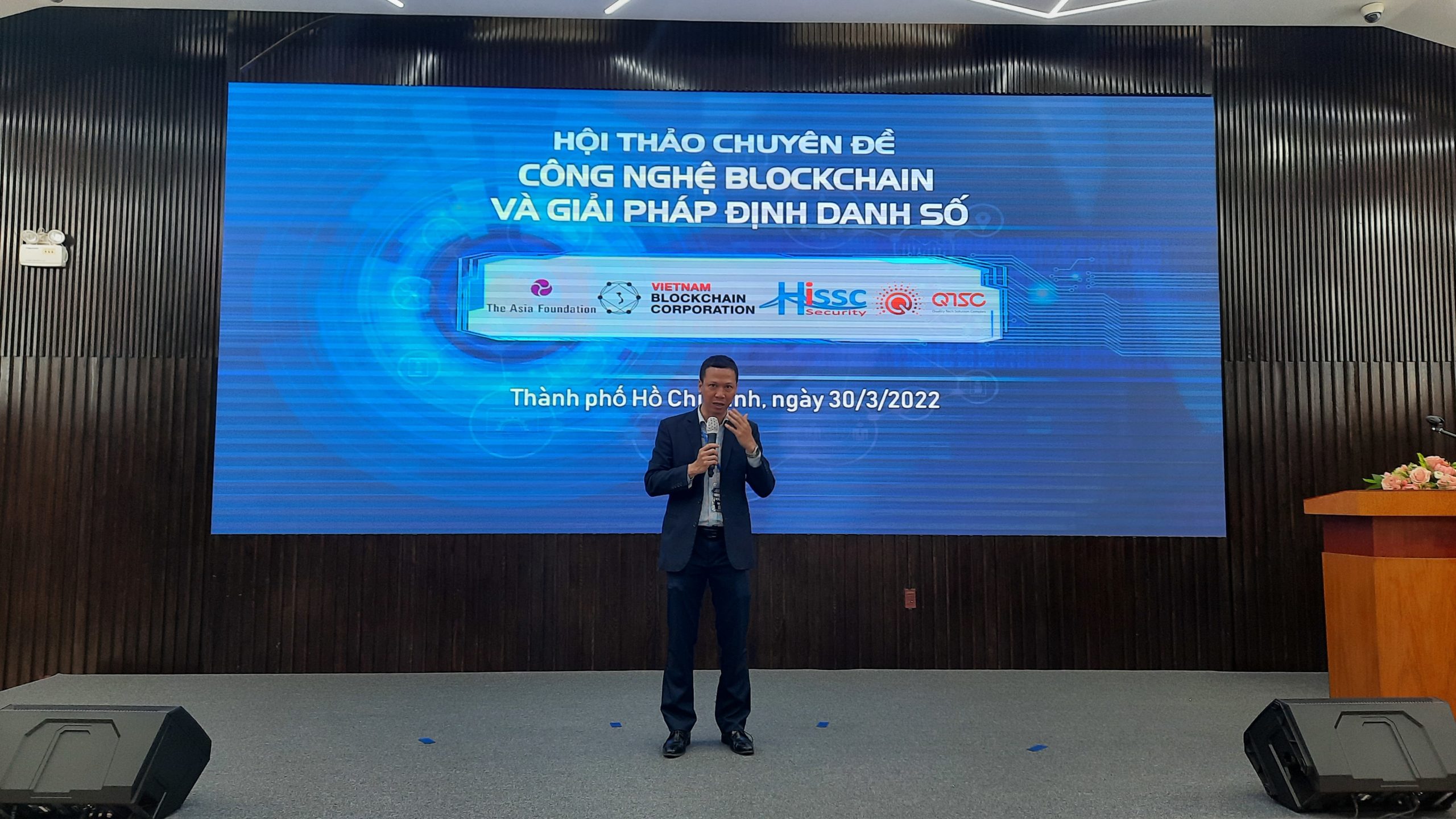 Hình 2: Ông Đỗ Văn Long, Chủ tịch Hội đồng quản trị, Tổng giám đốc công ty cổ phần Vietnam Blockchain