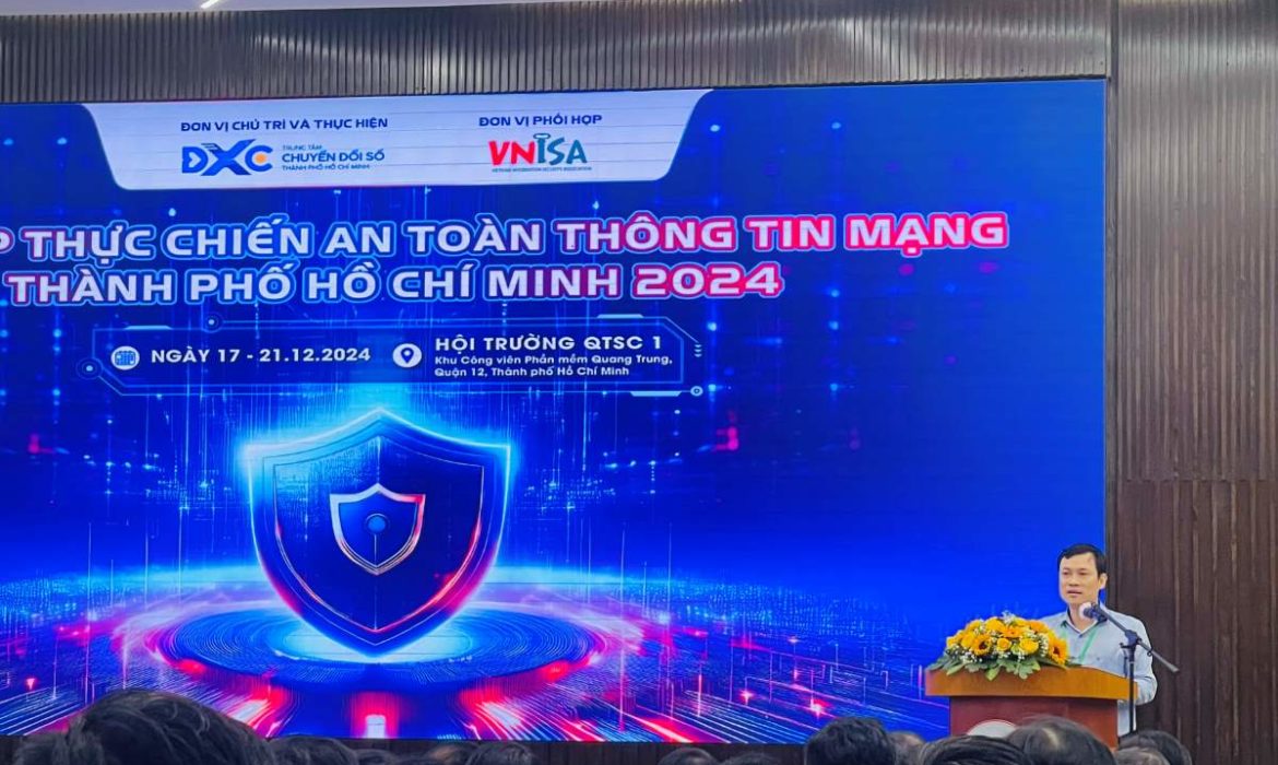 TPHCM tổ chức diễn tập an toàn thông tin 2024