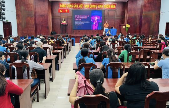 DXCenter và Liên đoàn Lao động Quận 12 đã tổ chức thành công Hội nghị tập huấn “Bồi dưỡng ứng dụng Chuyển đổi số năm 2025”